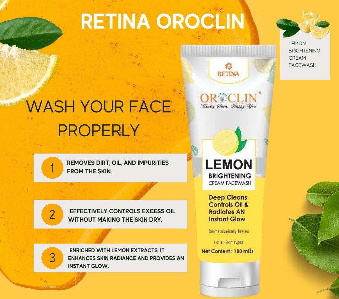 Retina Lemon Facewash